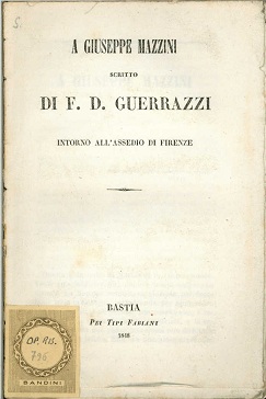 A Giuseppe Mazzini