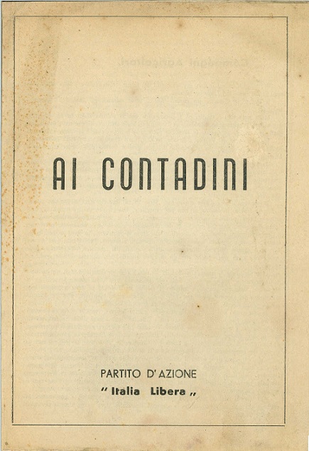 Ai contadini