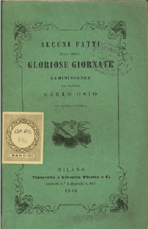 Alcuni fatti delle cinque gloriose giornate