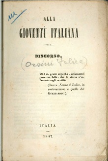 Alla gioventù italiana