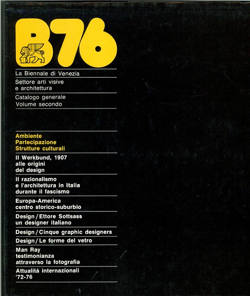 La Biennale di Venezia 1976