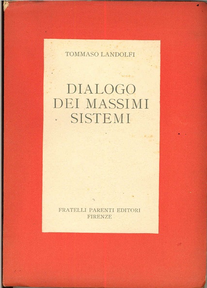 Dialogo dei massimi sistemi