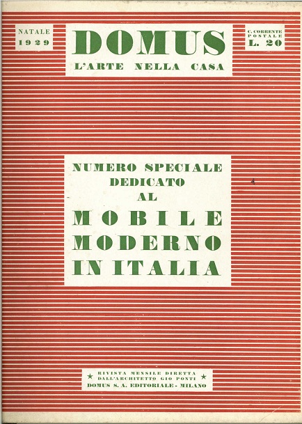 Domus L'arte nella casa 1929