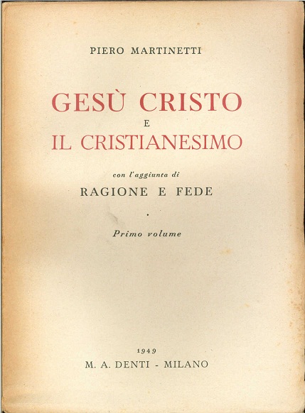 Gesù Cristo e il cristianesimo