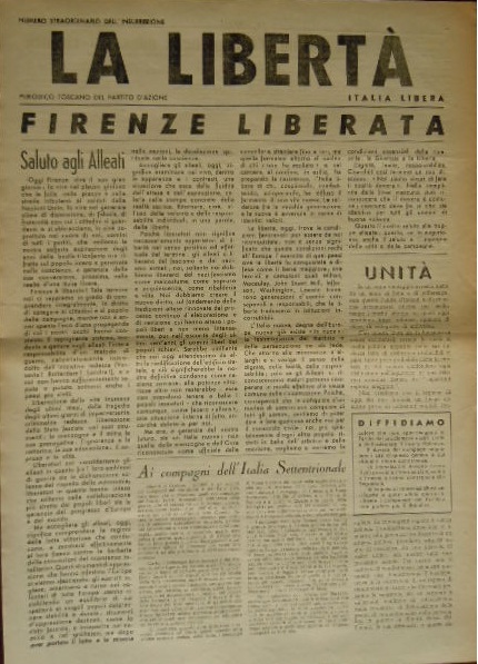 La libertà - Firenze liberata