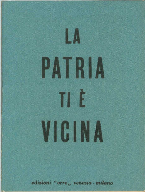 La patria ti è vicina