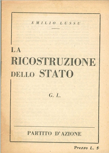 La ricostruzione dello Stato