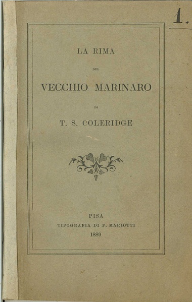 La rima del vecchio marinaro