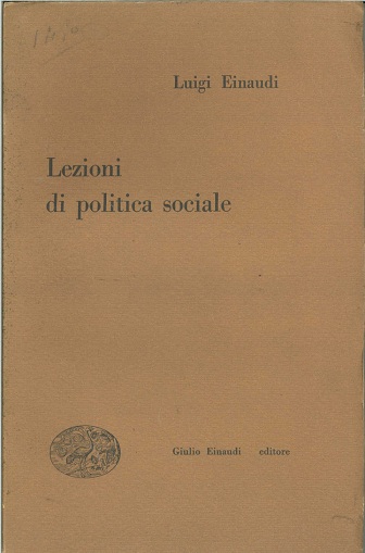 Lezioni di politica sociale