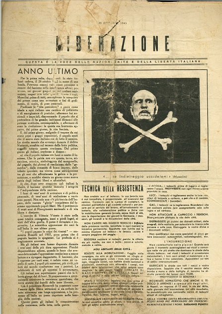 Liberazione 28 ottobre 1943