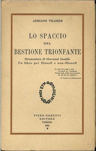 Lo spaccio del bestione trionfante