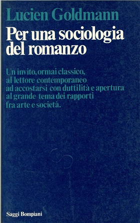 Per una sociologia del romanzo