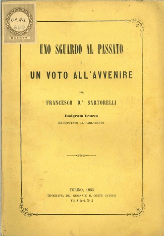 Uno sguardo al passato e un voto all'avvenire